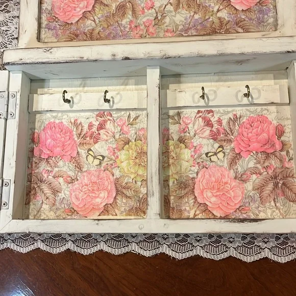 Refinished Hidden Key Rack Decor - Picture 3 of 11